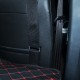 Universal Diamond Car Bed - Non-Inflatable Black and Red Stitching Luxury Leather Diamond Car Bed Mattress UK Universal Diamond Car Bed - Non-Inflatable Black and Red Stitching Luxury Leather Diamond Car Bed Mattress UK