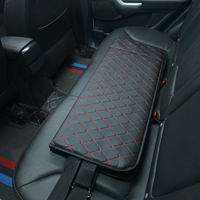 Universal Diamond Car Bed - Non-Inflatable Black and Red Stitching Luxury Leather Diamond Car Bed Mattress UK Universal Diamond Car Bed - Non-Inflatable Black and Red Stitching Luxury Leather Diamond Car Bed Mattress UK