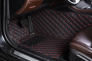 Audi A6L PHEV - Luxury Leather Car Floor Mats UK