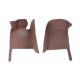 Dark Brown Luxury Leather Diamond Car Floor Mats UK Dark Brown Luxury Leather Diamond Car Floor Mats UK