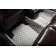 Grey Luxury Leather Diamond Car Floor Mats UK Grey Luxury Leather Diamond Car Floor Mats UK