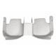 Grey Luxury Leather Diamond Car Floor Mats UK Grey Luxury Leather Diamond Car Floor Mats UK