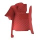 Wine Red Luxury Leather Diamond Car Floor Mats UK Wine Red Luxury Leather Diamond Car Floor Mats UK